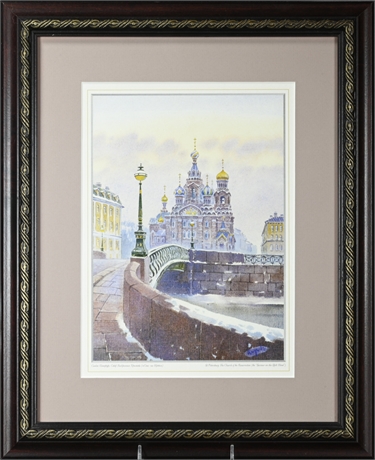 St. Petersburg Framed Print