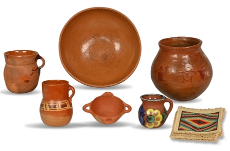 Vintage Decorative Mexican Pottery