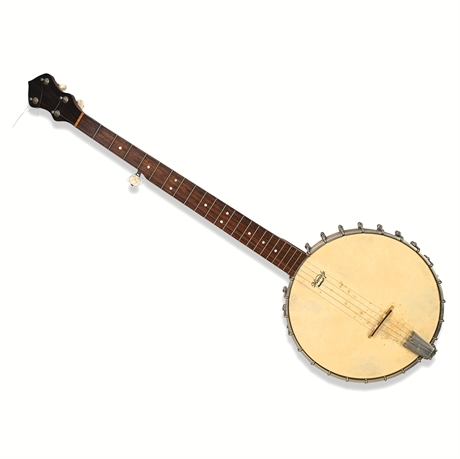 Planet Five 5-String Banjo – Mahogany & MOP, Waverly Fiberskyn 2, Five‑Star Plan