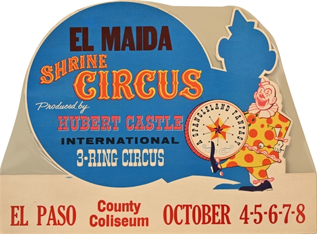 El Maida Shrine Circus Poster