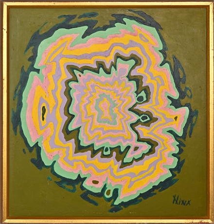 Nina Vaughan 1960's Abstract