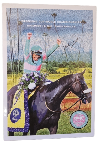 Signed Breeder's Cup World Championships 10th Anniversary Poster