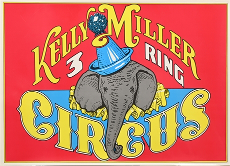 Kelly Miller 3 Ring Circus Poster