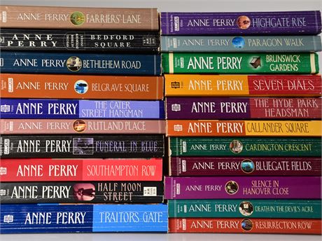 Collection of Anne Perry Books