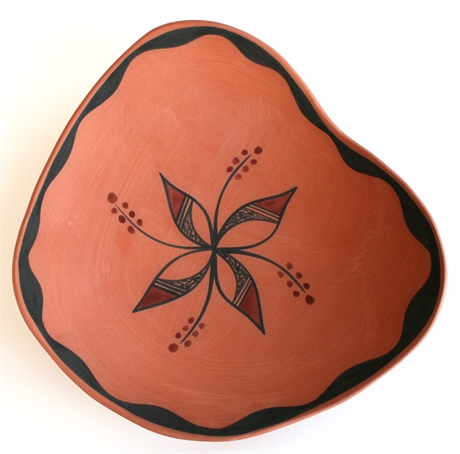 Albert Alvidrez Handcrafted Tigua Pottery