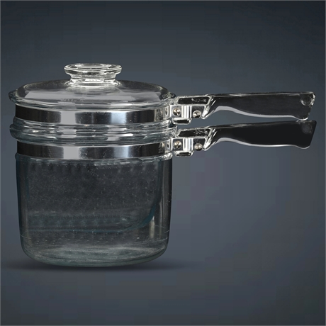 Pyrex® Flameware Double Boiler With Lid