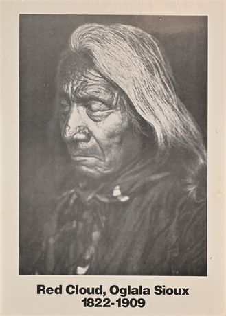Red Cloud, Oglala Sioux 1822 - 1909