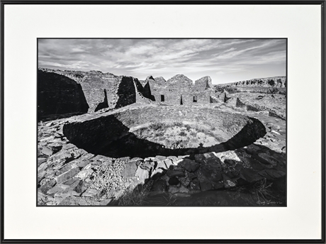 Dick Lawrence “Chaco Canyon” Giclée Photograph – Signed, Framed, COA – Ed. 3/20