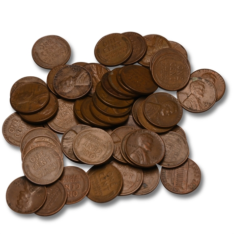 (50) Wheaties Pennies