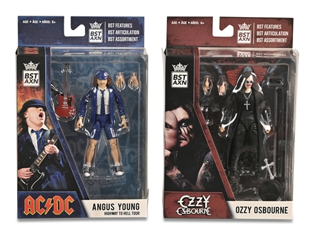 Angus Young & Ozzy Osbourne Figures