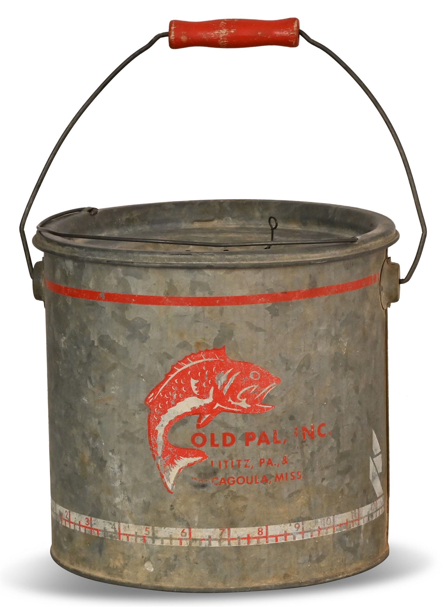 NM Auctions  Innovative Auction, Liquidation & Estate Sales - Pair Vintage  Bait Buckets