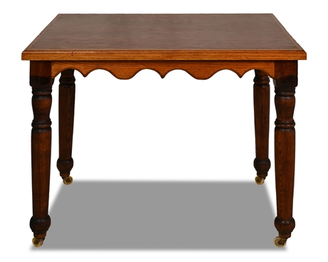 Oak & Pine 38" Craftsman Table