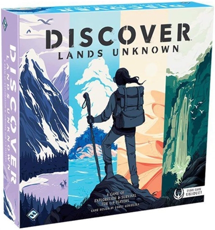 Fantasy Flight Games Discover: Lands Unknown, Mixed Colours