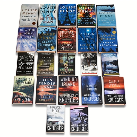 William Kent Krueger & Louise Penny Book