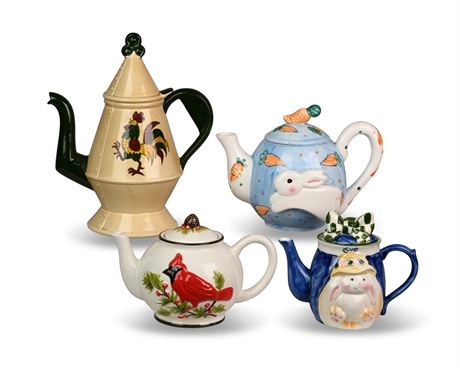 Whimsical Animal Theme Teapots