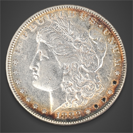 1882 Morgan Silver Dollar – Philadelphia Mint – .900 Silver