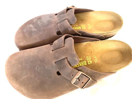 Birkenstock Suede Slip On Shoes
