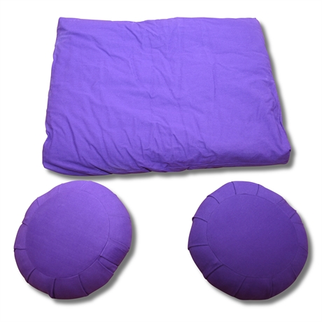 Luxury Yoga Mat and Pillow Set