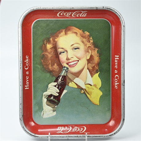 Antique Coca-Cola Tray