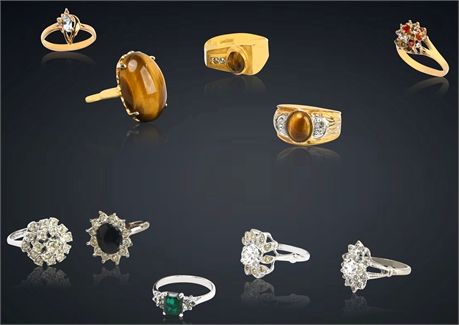 Assorted Fashion Rings