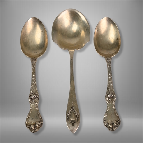 Sterling Silver Serving Spoons