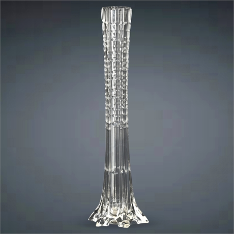 10" Cut Crystal Vase