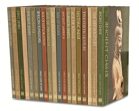 "Great Ages of Man" 19 Book Set by Life-Time Books