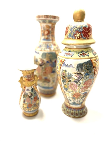 3 Piece Chinese Ceramic Lot