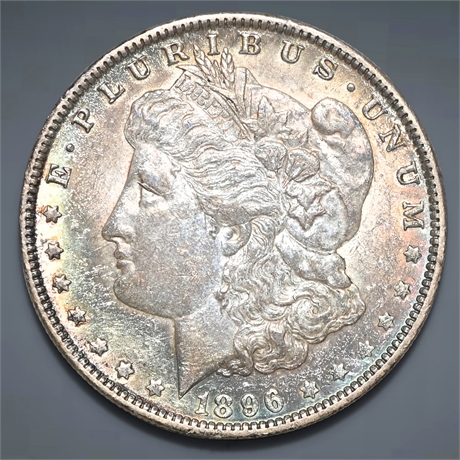 1896 Morgan Silver Dollar - New Orleans Mint (O)