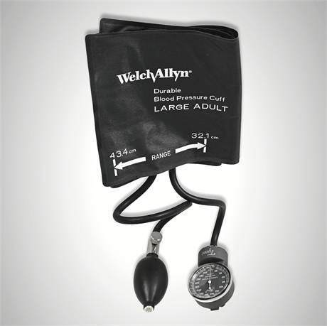 Welch Allyn Tycos Manual BP Cuff Set – Large Adult
