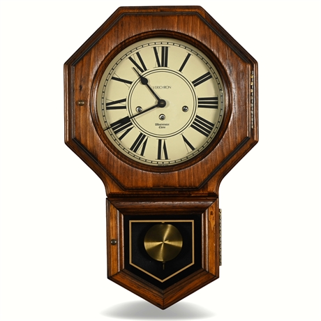 Verichron Quarter Hour Westminster Chime Wall Clock