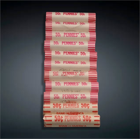 1973 Original Bank Roll Pennies