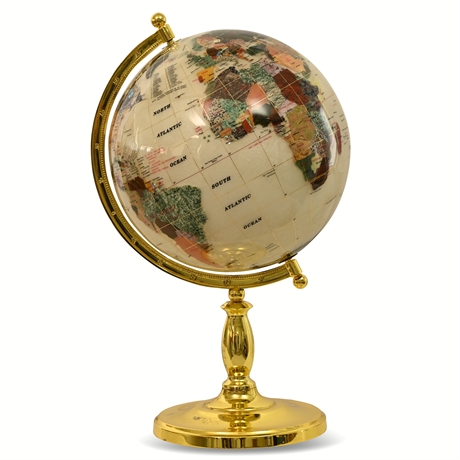 Gemstones of the World Globe