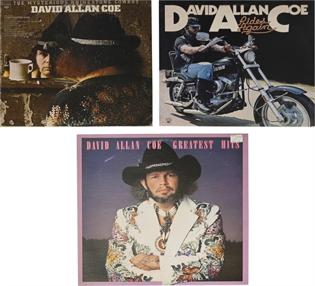 David Allan Coe - 3 Albums (1974-1978)