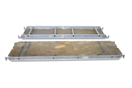 (2) Drop in Aluminum Scaffolding Decks
