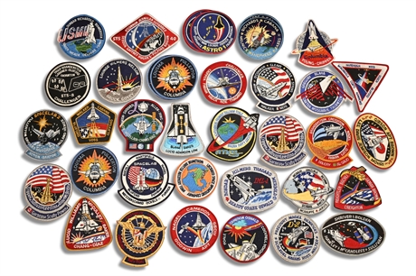 38 NASA Mission Patches
