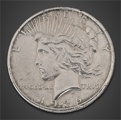 1926-S Peace Silver Dollar, San Francisco Mint