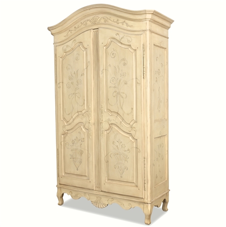 Ethan Allen 'Maison' French Country Armoire