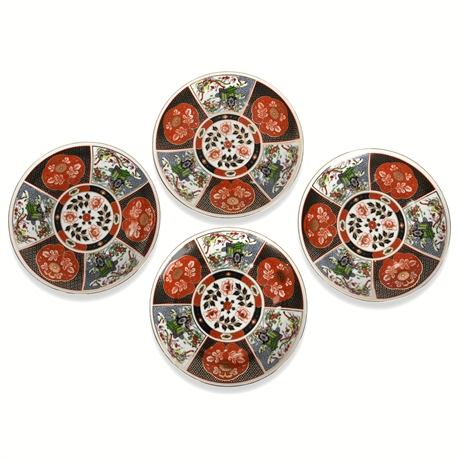 Japanese Imari Dessert Canapé Plates Set