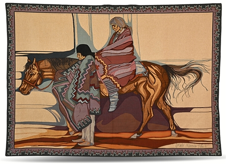 Amado Peña 'Caballo de las Américas' Tapestry