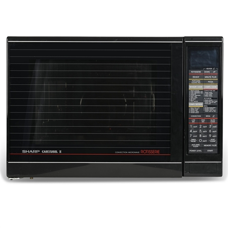 Sharp Carousel II Convection Microwave Rotisserie