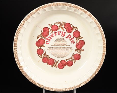 Royal China Jeannette Pie Plate