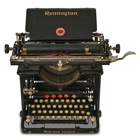 Antique Remington Standard 10 Typewriter
