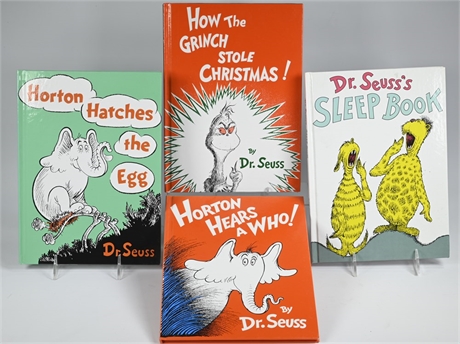 (4) Larger Dr. Seuss Books