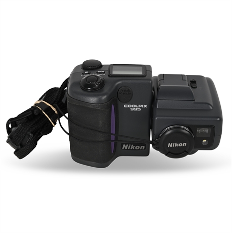 Nikon Coolpix 995 (E995) Japan — Fully Functional, Complete Kit
