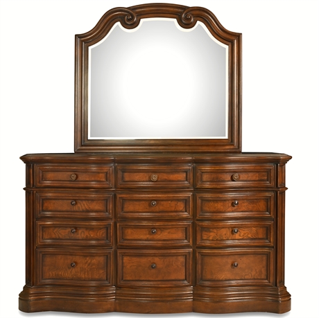 Chamblee 12 Drawer Dresser with Mirror by Ashley Furniture