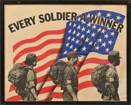 Vintage Army Recruiting Poster