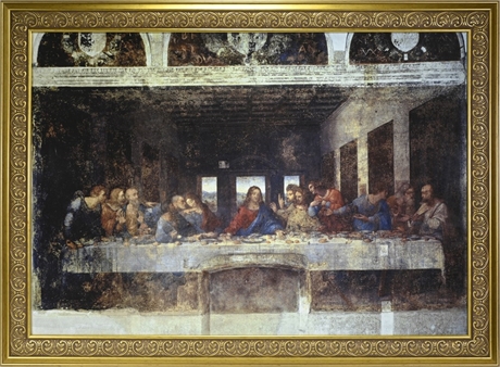 Large "Last Supper" Framed Print