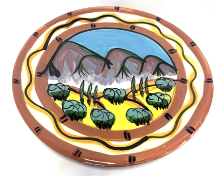 K Jo n Mac Ceramic Plate