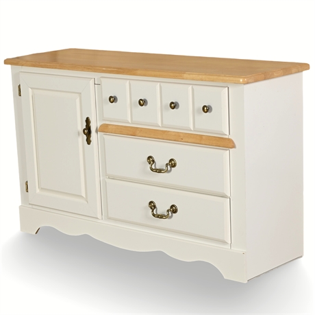 White Buffet by Ashley Furniture